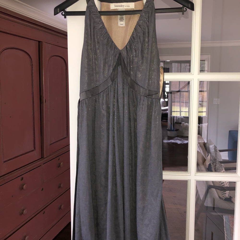 Dress w waist tie